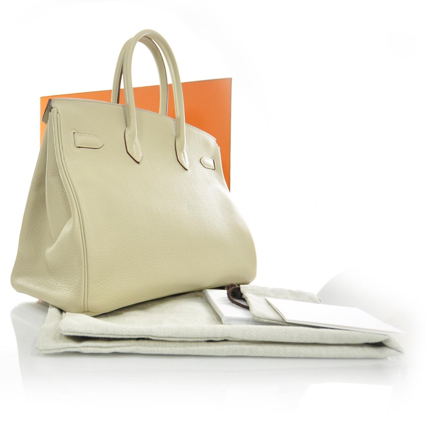 Taurillon Clemence Birkin 35 Parchemin