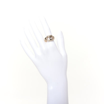 Chanel Pearl CC Ring 6 Gold 2 of 5