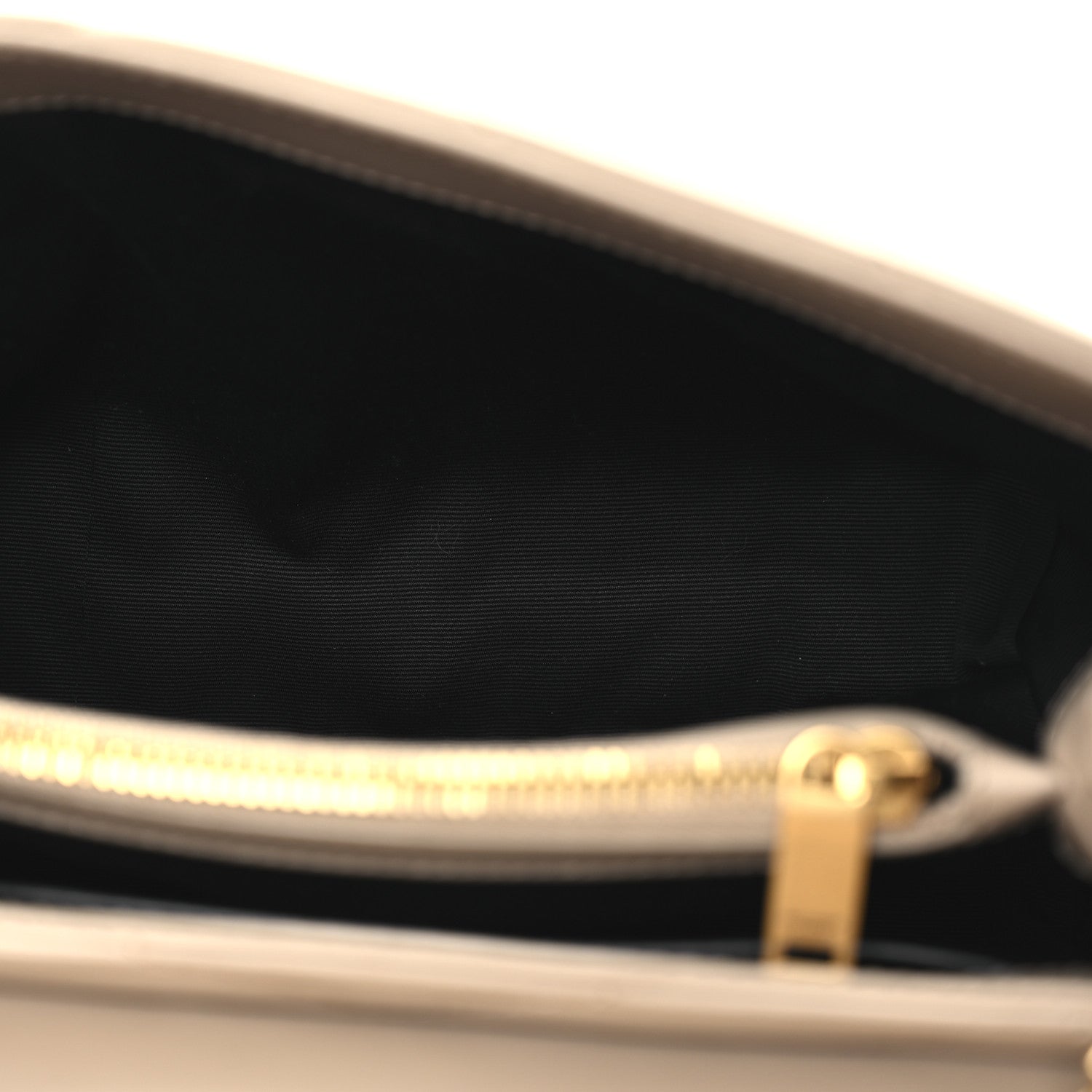 Saint Laurent Calfskin Y Quilted Monogram Small Loulou Chain Satchel Dark Beige 4 of 10