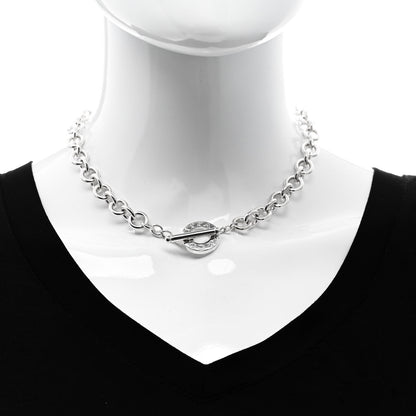 Tiffany Sterling Silver Toggle Necklace 2 of 4