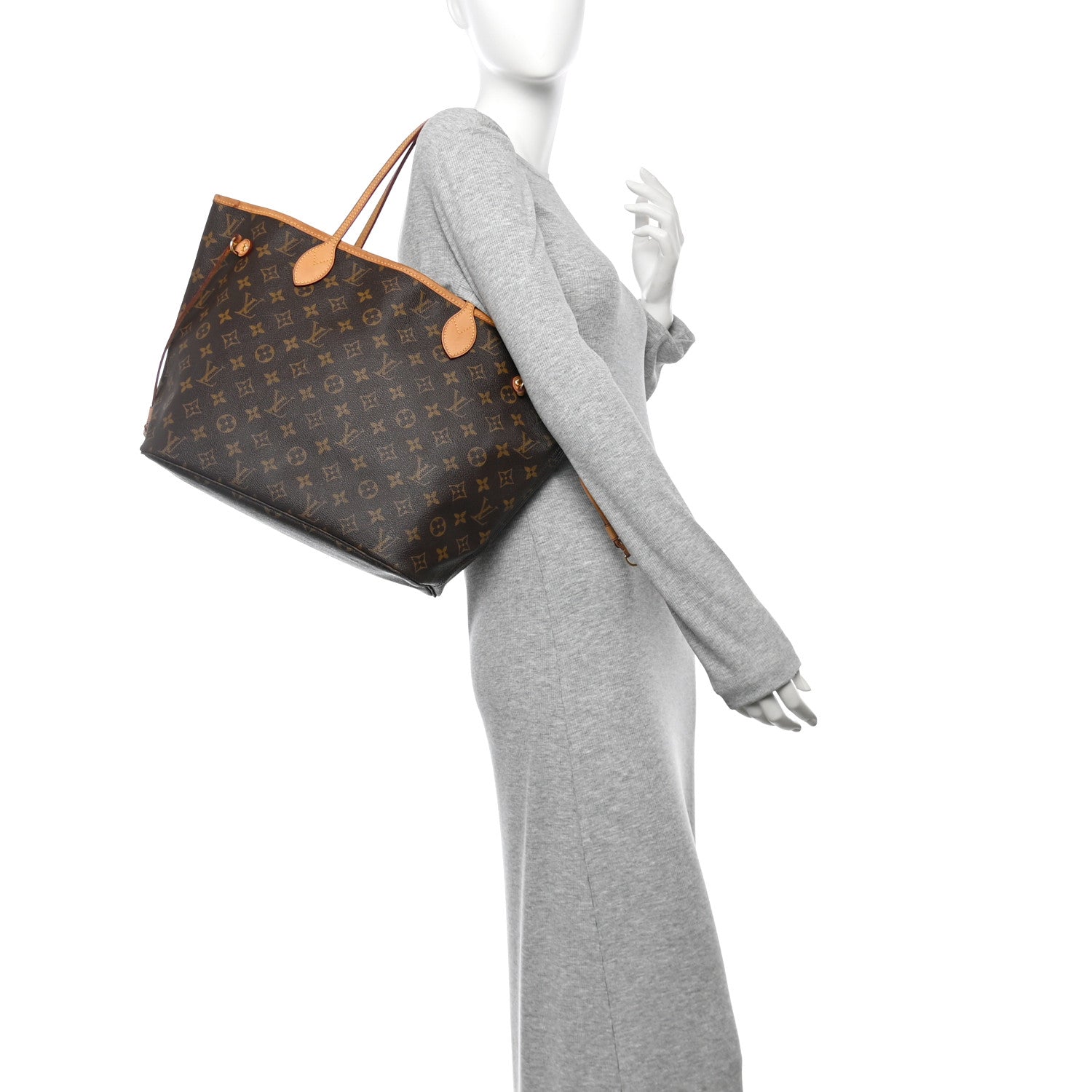 Louis Vuitton Monogram Neverfull MM 3 of 10