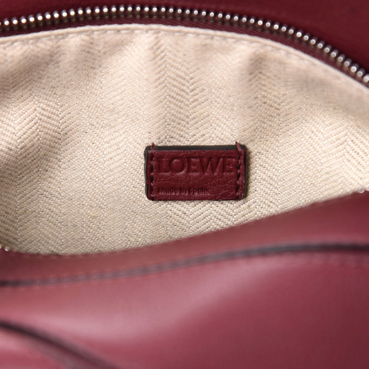 Calfskin Mini Puzzle Bag Wine