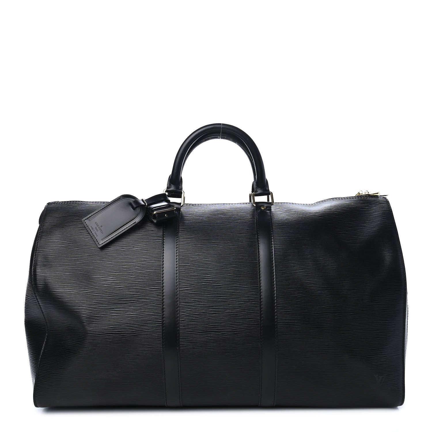 Louis Vuitton Epi Keepall 50 Black 1 of 9