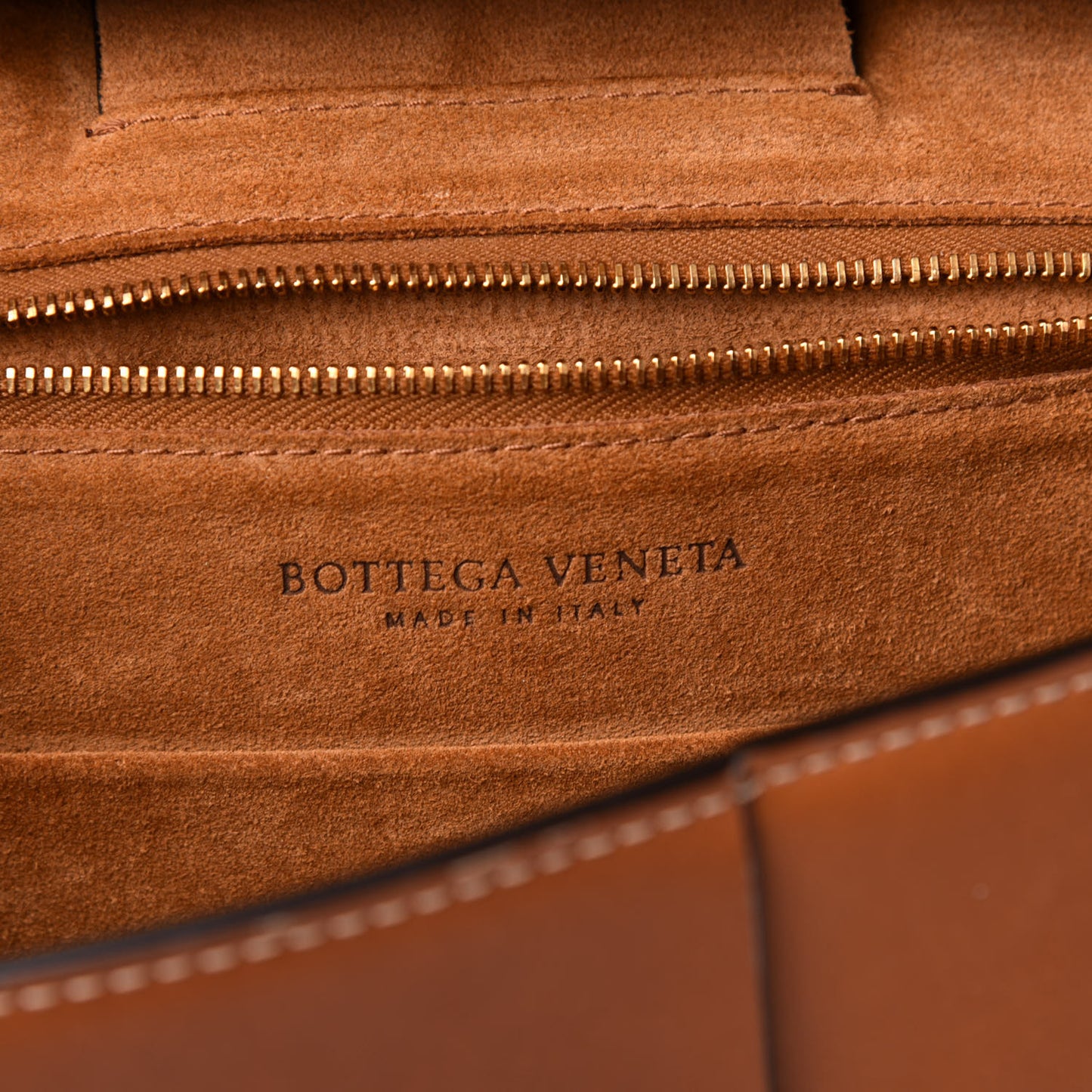 French Calfskin Maxi Intrecciato Arco 33 Wood