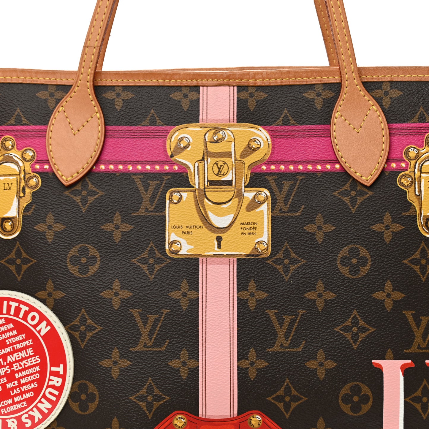 Monogram Summer Trunks Neo Neverfull MM