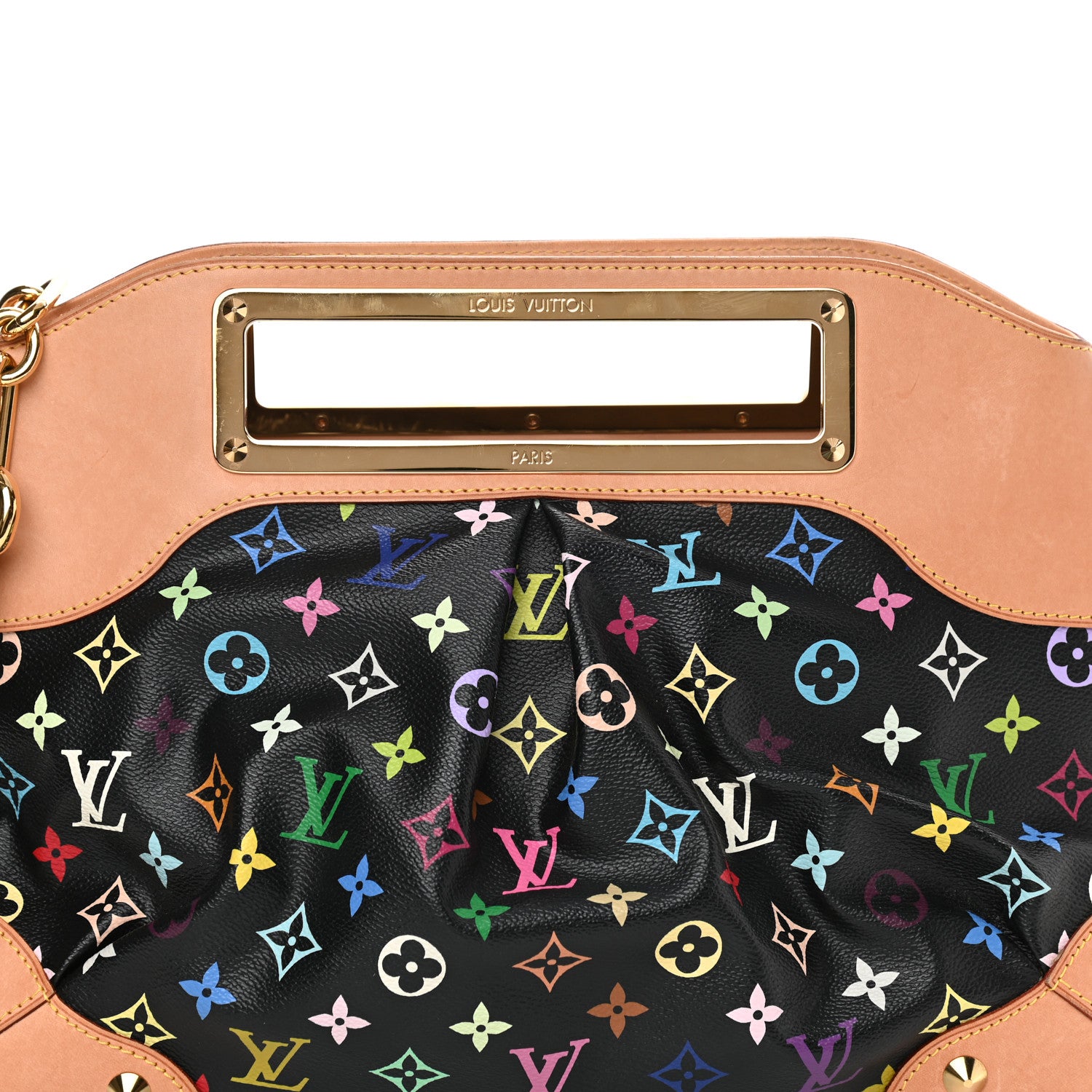 Louis Vuitton Monogram Multicolor Judy GM Black 8 of 17