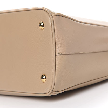 Prada Saffiano Lux Medium Tote Sabbia 8 of 9