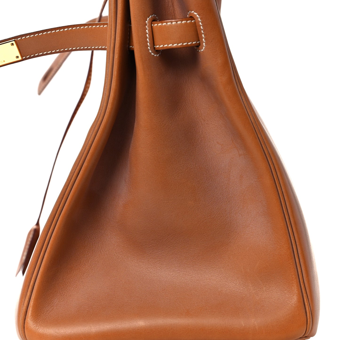 Natural Barenia Birkin 35 Fauve