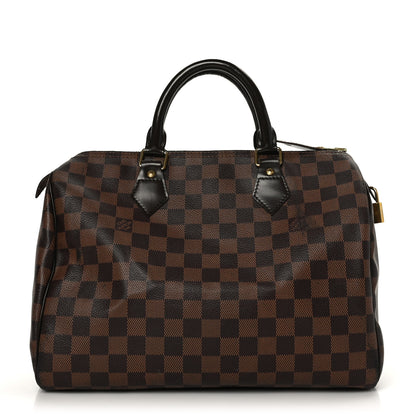 Louis Vuitton Damier Ebene Speedy 30 1 of 11