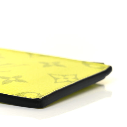 Louis Vuitton Monogram Taiga Coin Card Holder Yellow 8 of 8