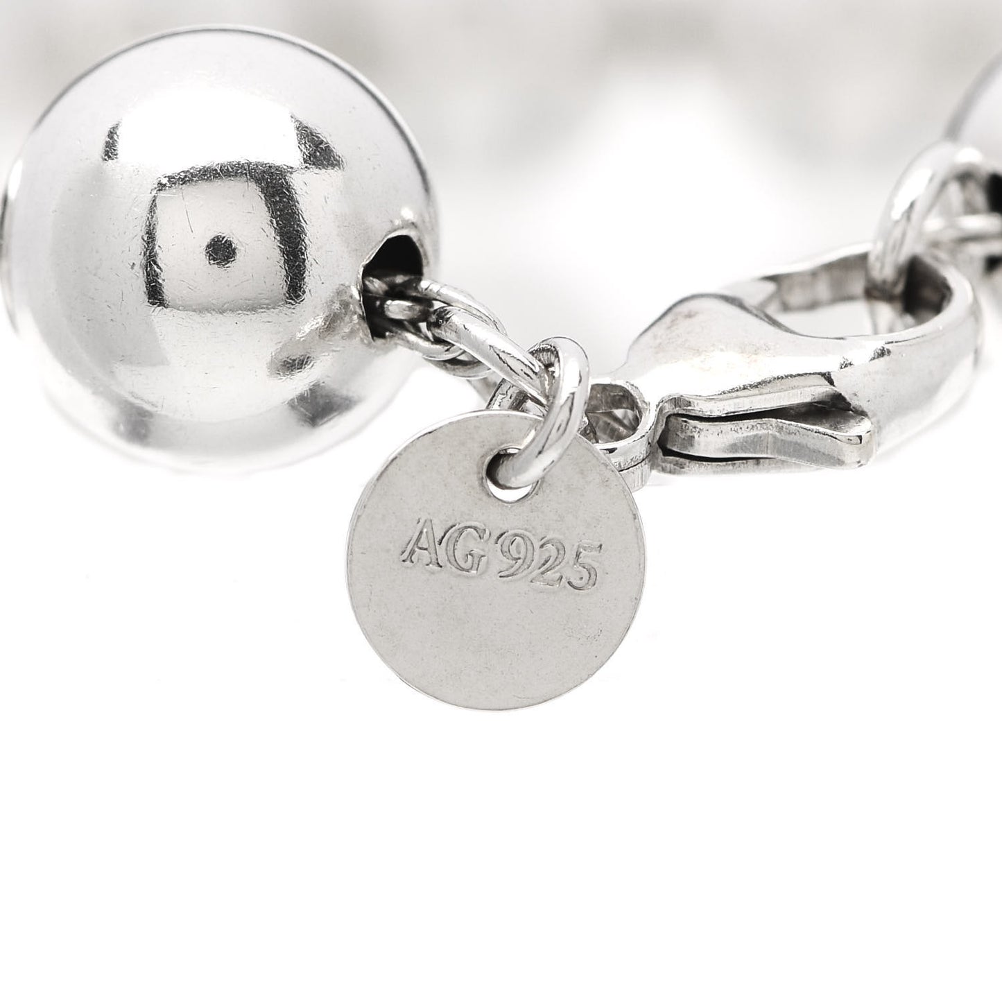 Sterling Silver 10mm HardWear Ball Bracelet