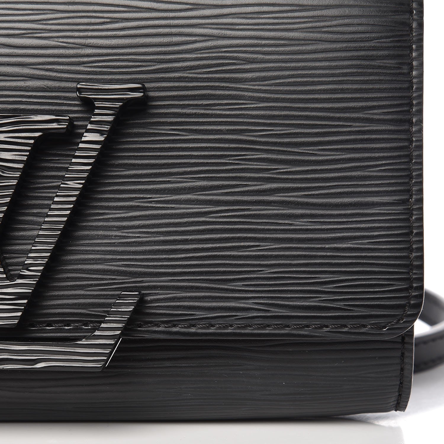 Louis Vuitton Epi Louise Strap PM Black 9 of 10