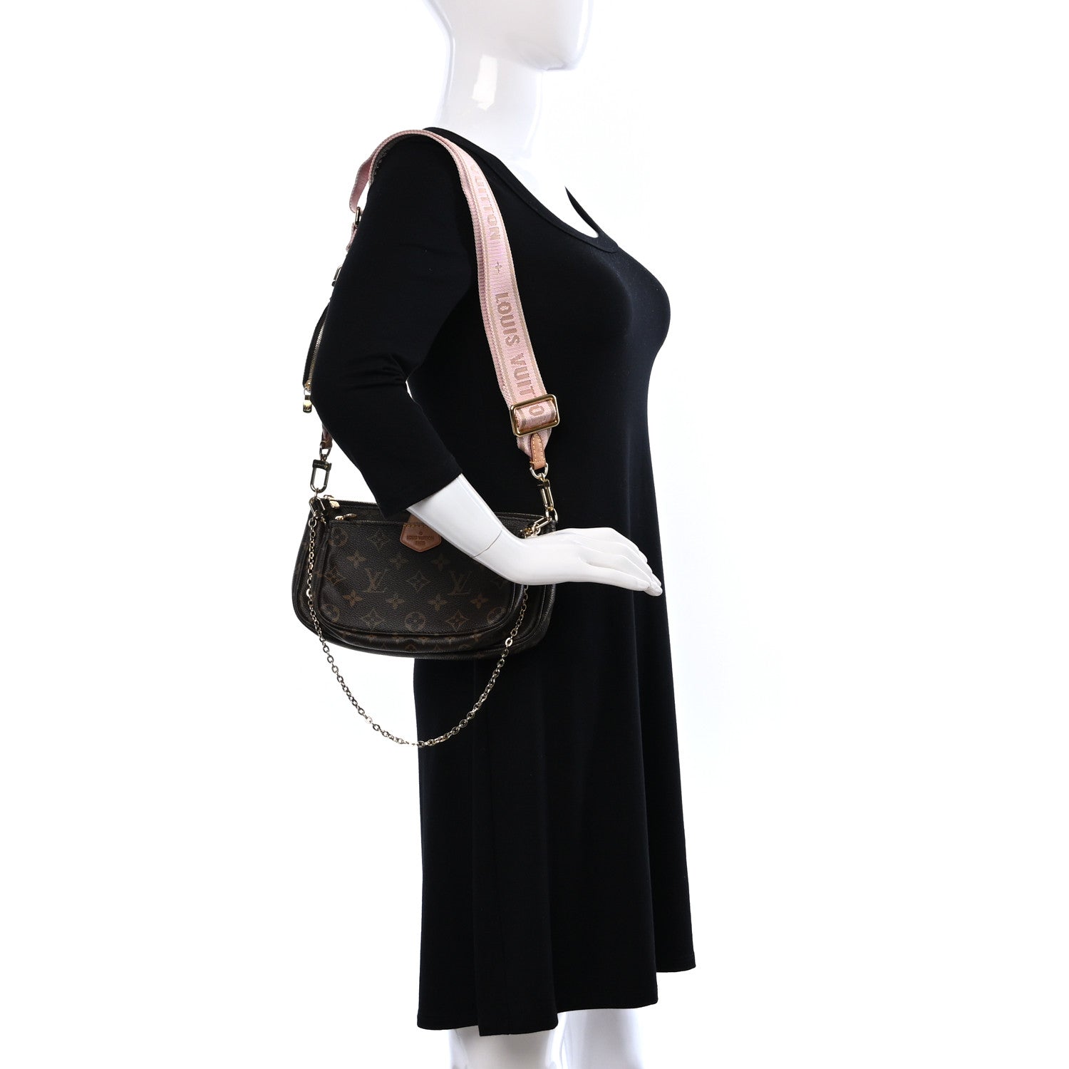 Louis Vuitton Monogram Multi Pochette Accessories Rose Clair 2 of 13