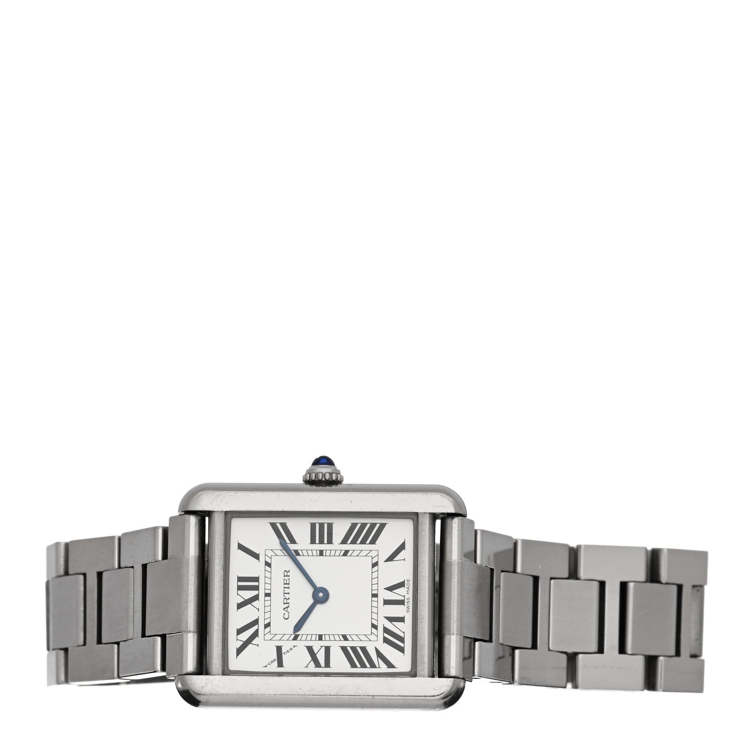 Cartier Stainless Steel 24mm Tank Solo Quartz Watch 2 of 5