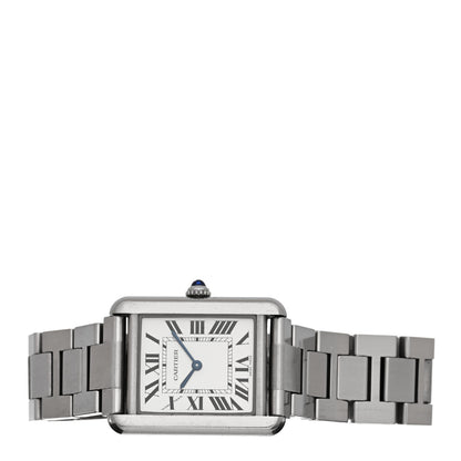Cartier Stainless Steel 24mm Tank Solo Quartz Watch 2 of 5