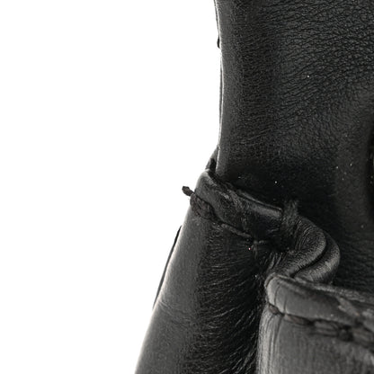 Chanel Calfskin Quilted CC Uniform Flap Belt Bag Black 13 of 17