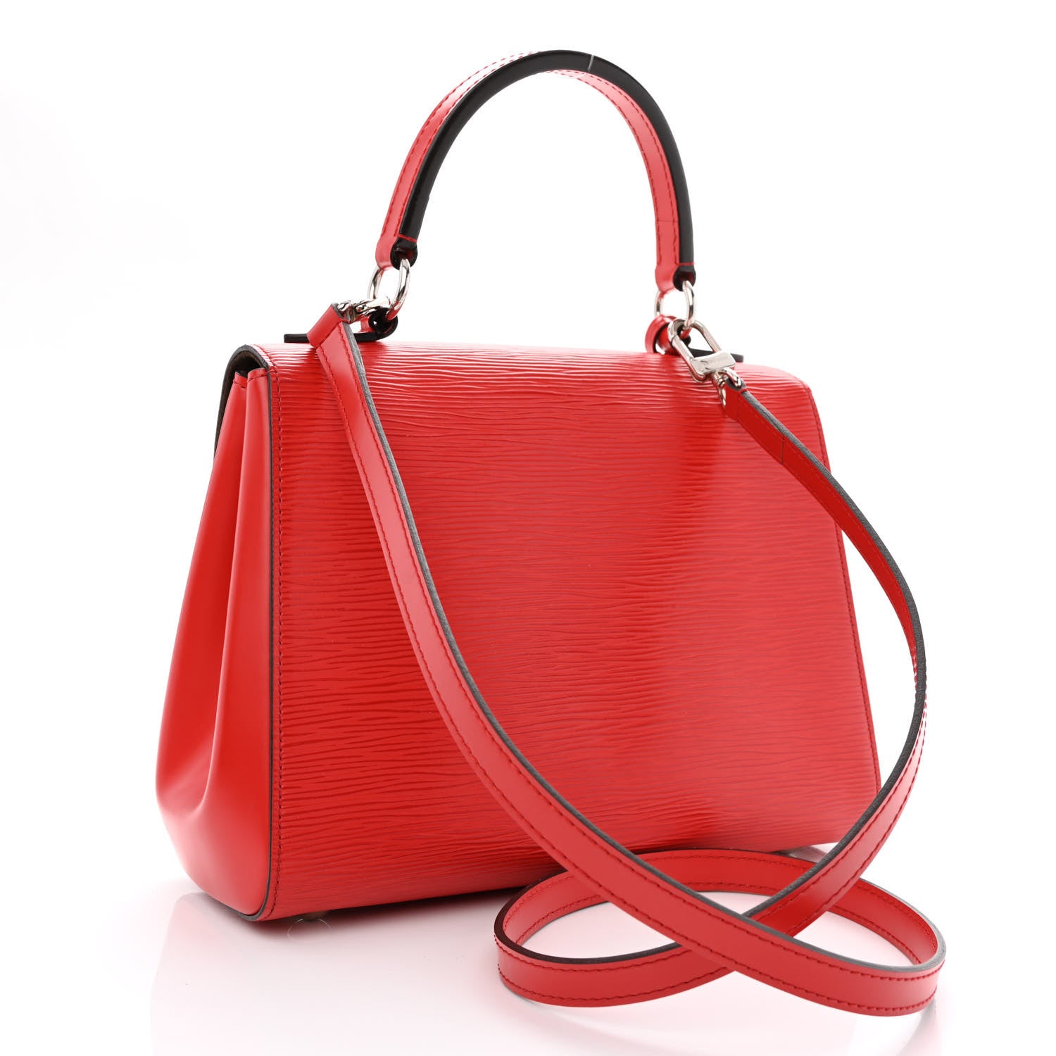 Louis Vuitton Epi Cluny BB Coquelicot 3 of 10