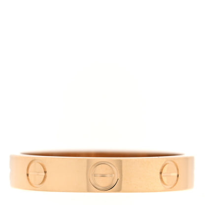 Cartier 18K Yellow Gold 3.5mm LOVE Wedding Band Ring 54/6.75 3 of 4