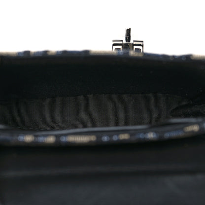 Christian Dior Oblique Smooth Calfskin Nano Pouch Beige Black 4 of 8