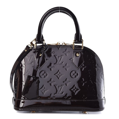 Louis Vuitton Vernis Alma BB Amarante 1 of 10