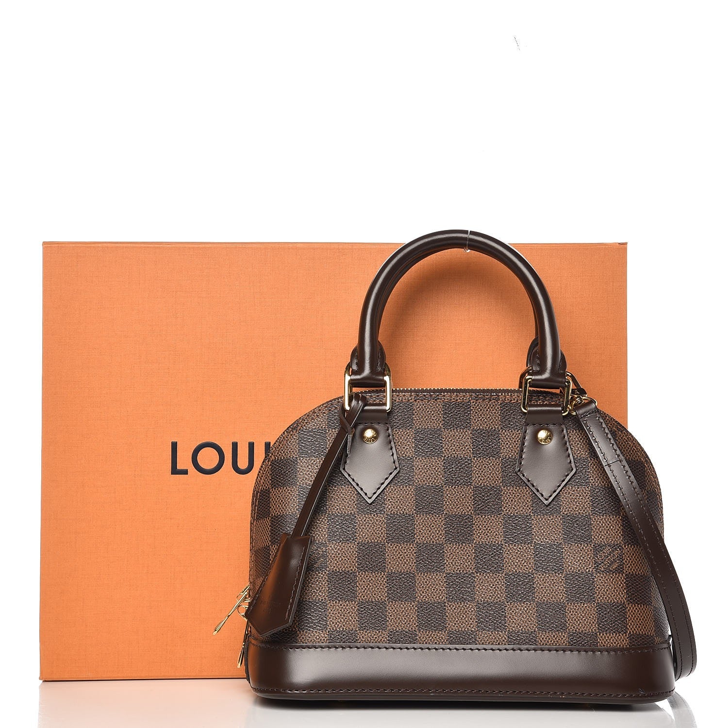 Louis Vuitton Damier Ebene Alma BB 9 of 9