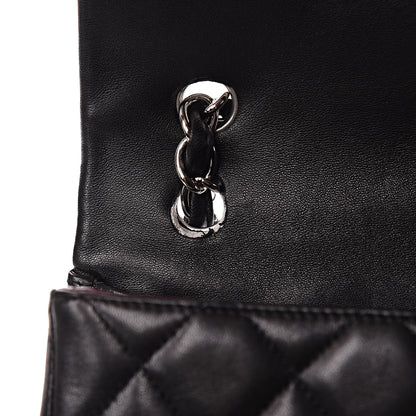Chanel Lambskin Quilted Maxi Single Flap Black 15 of 16