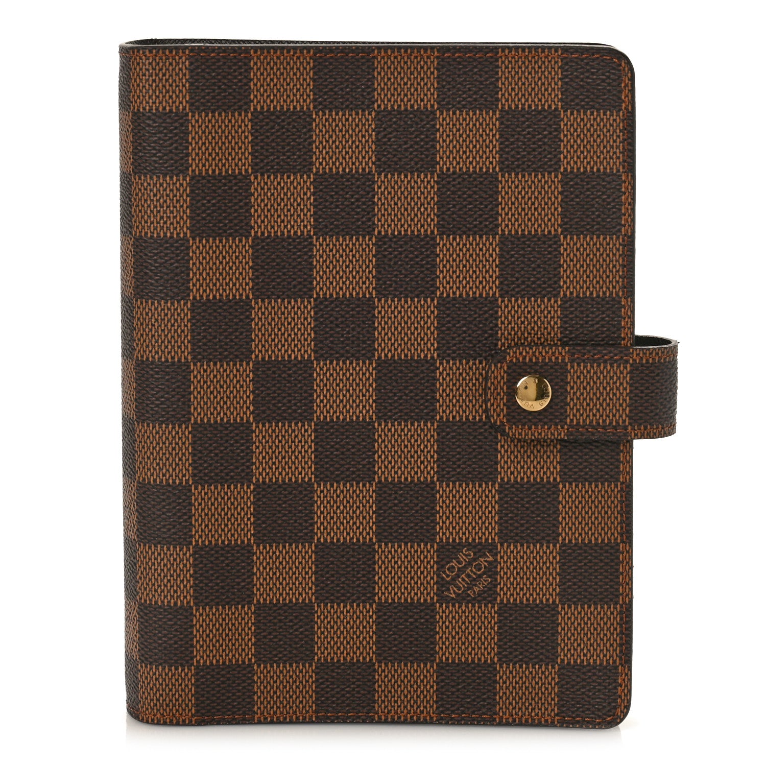 Louis Vuitton Damier Ebene Medium Ring Agenda Cover 1 of 8