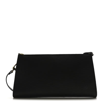 Louis Vuitton Epi Pochette Accessories 24 Black 1 of 9
