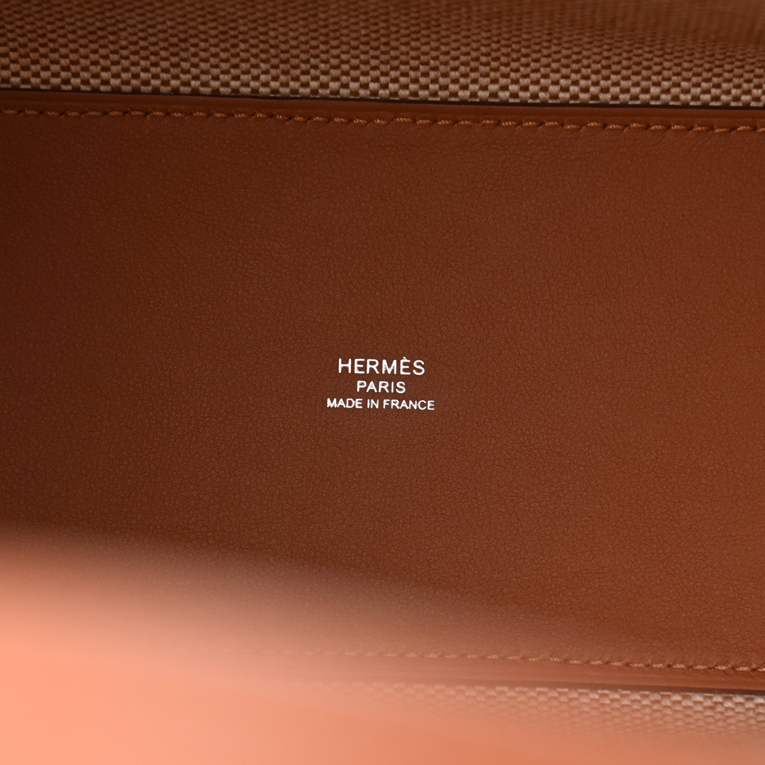 Hermes Swift Toile H Cabas H En Biais 27 Ecru Naturel Gold 6 of 11