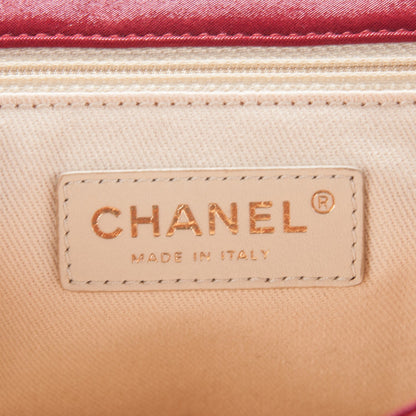 Chanel Iridescent Calfskin Large Chic Quilt Flap Rouge 6 of 7