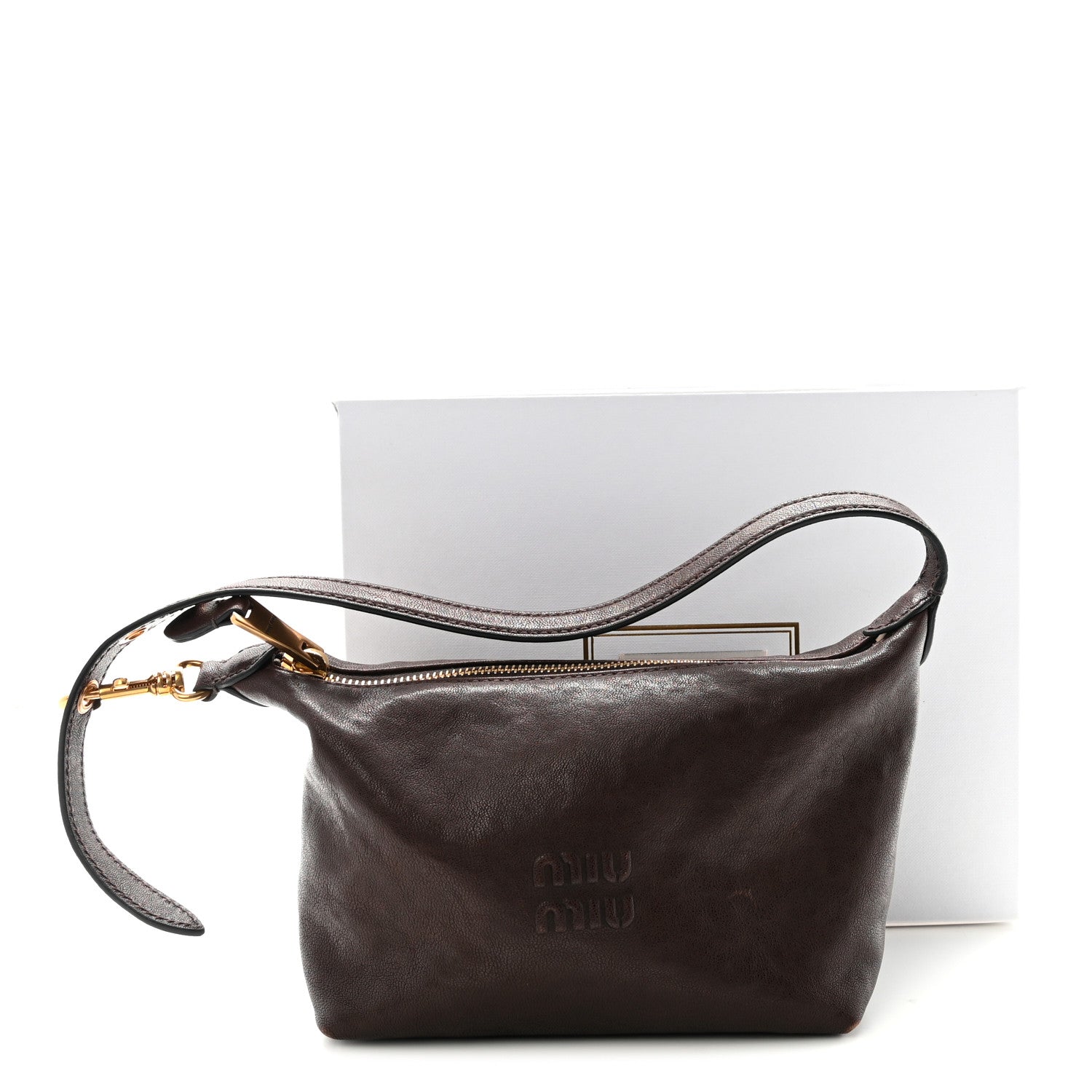 Miu Miu Nappa Pouch Bag Radica 10 of 10