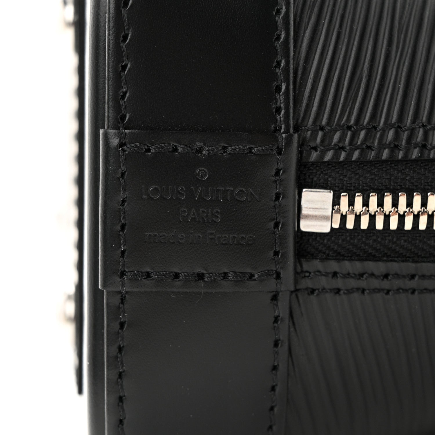 Louis Vuitton Epi Alma BB Black 6 of 9