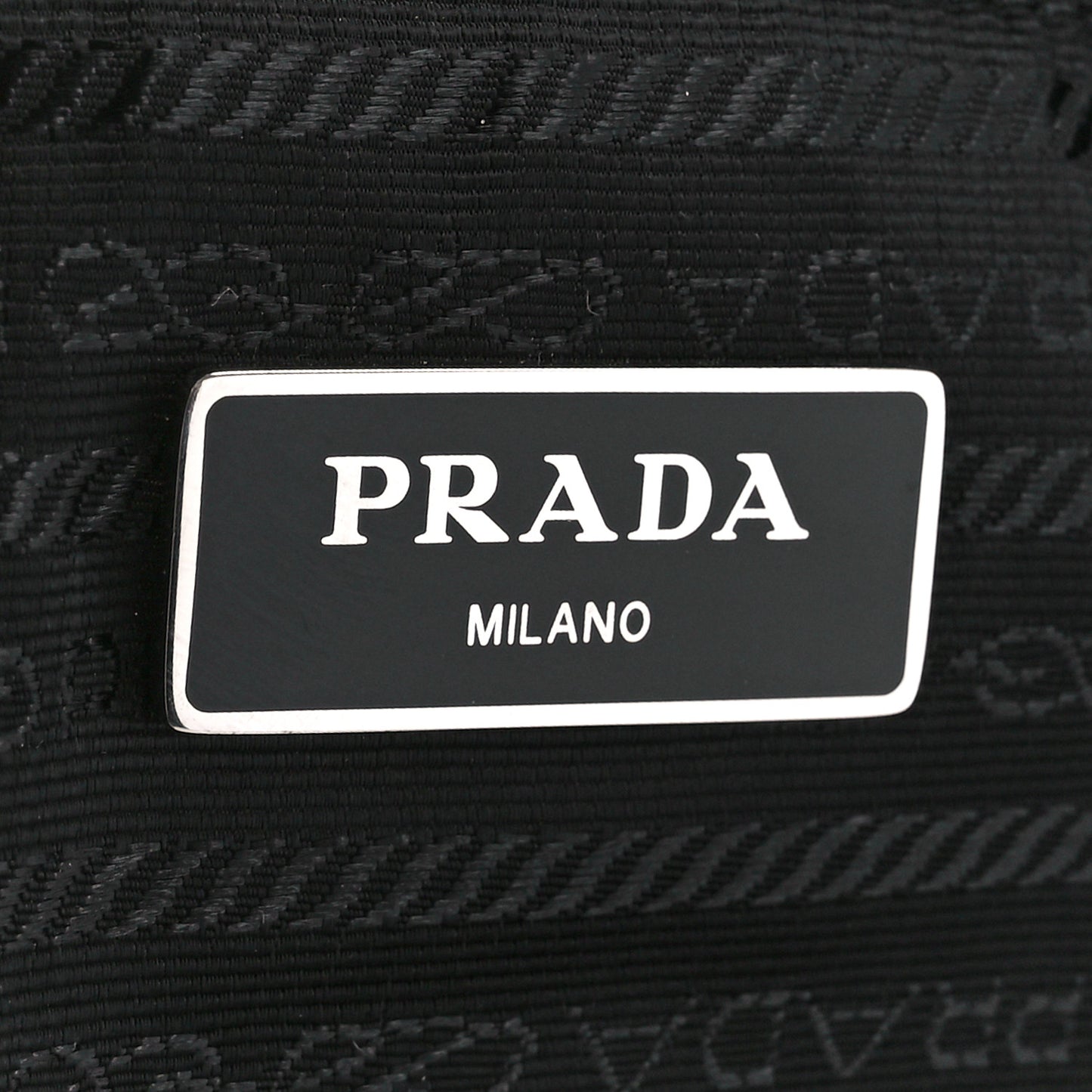 Tessuto Nylon Saffiano Tote Black