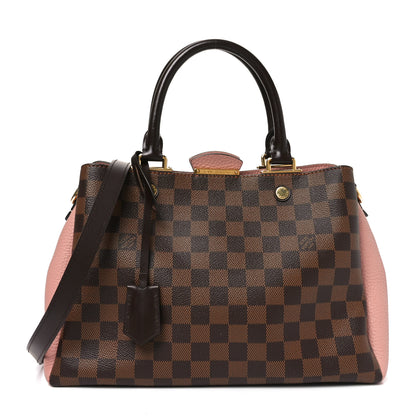 Louis Vuitton Damier Ebene Cuir Taurillon Brittany Magnolia 1 of 9