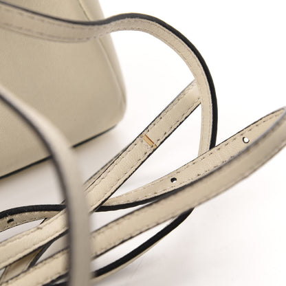Fendi Shiny Nappa Micro Peekaboo Iconic Satchel White 9 of 12