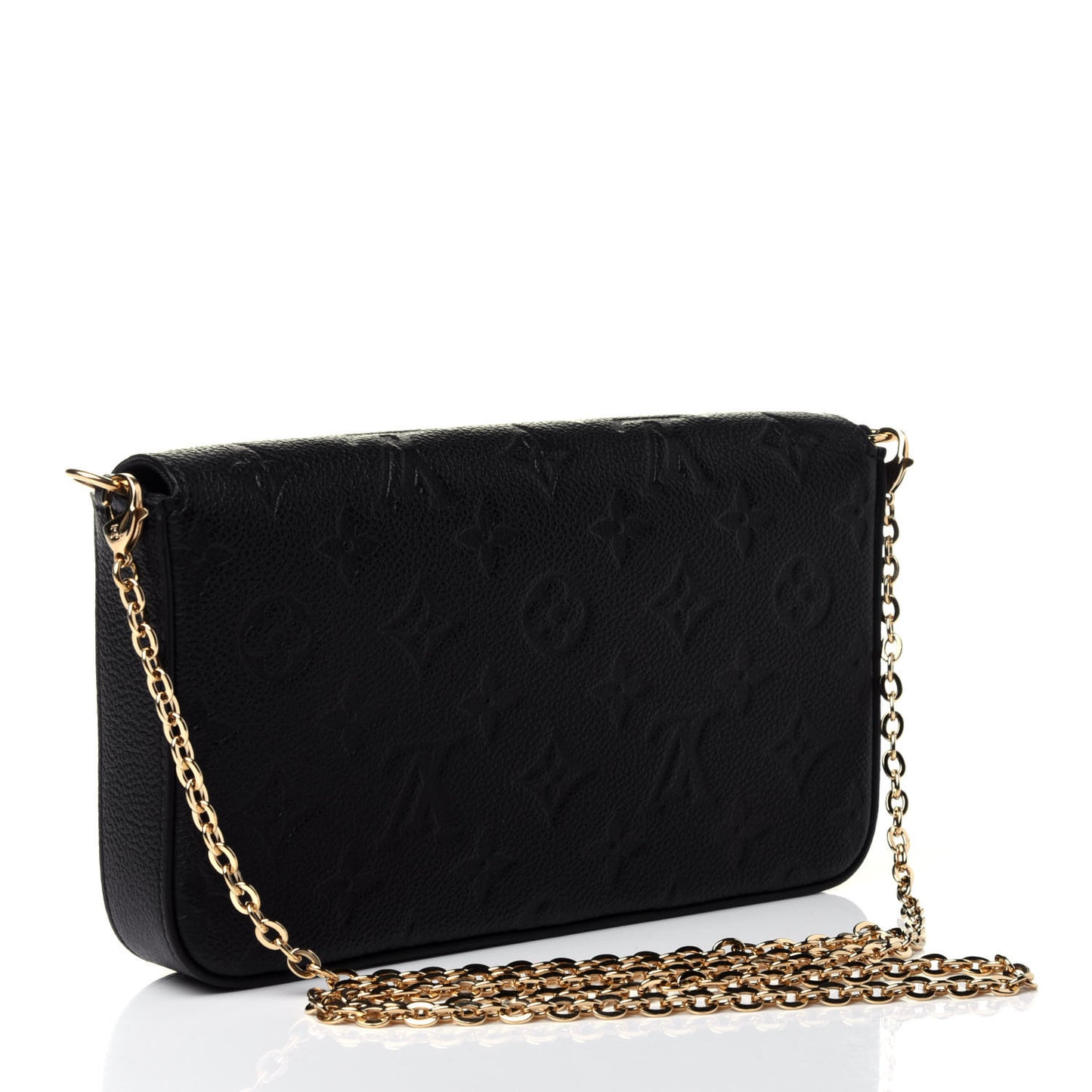 Empreinte Pochette Felicie Chain Wallet Black