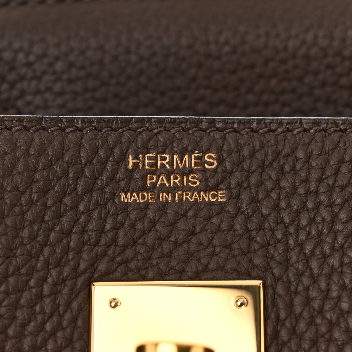 Hermes Togo Birkin 30 Chocolate 6 of 10