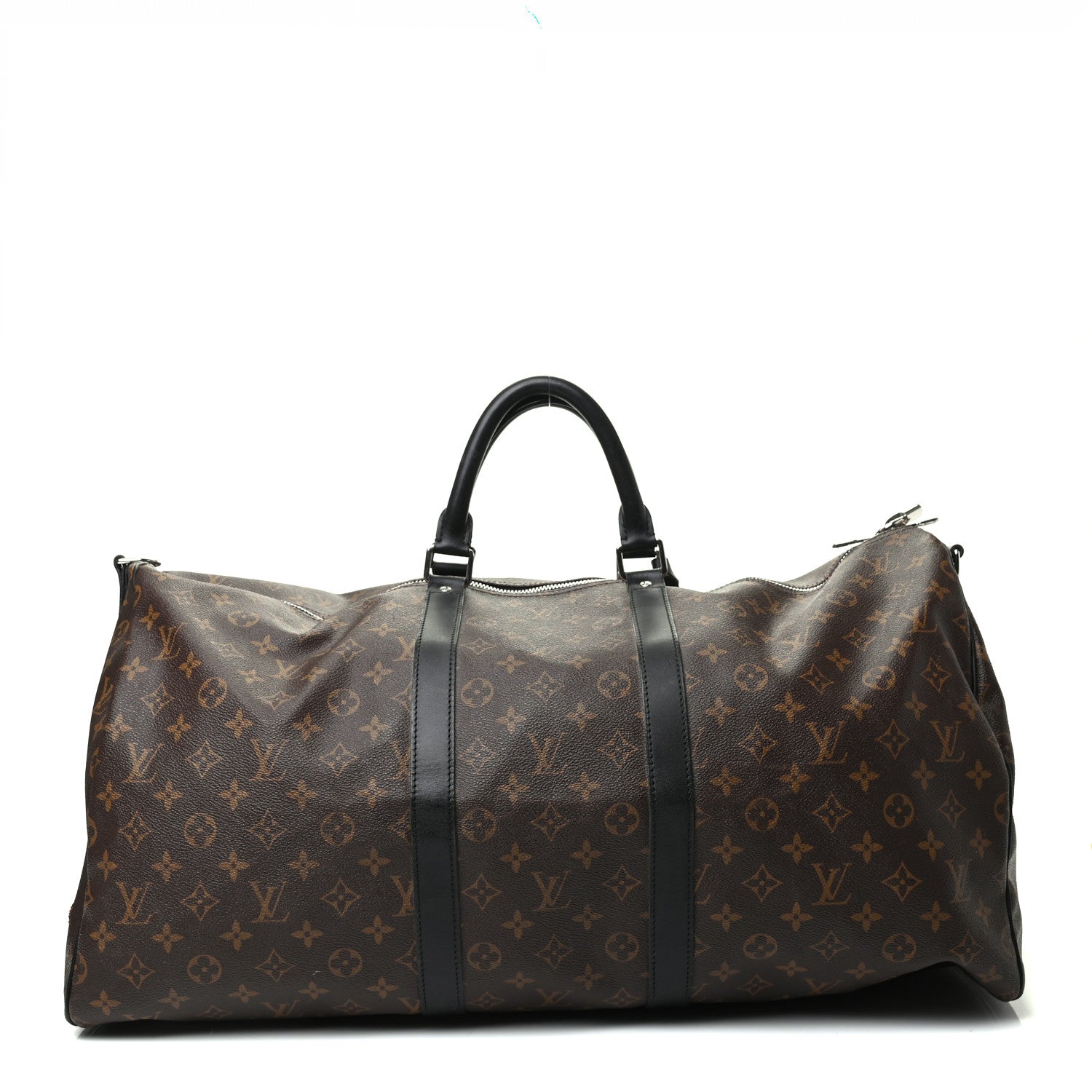 Louis Vuitton Monogram Macassar Keepall Bandouliere 55 1 of 8