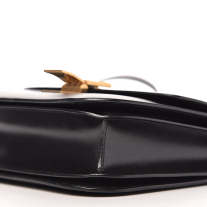 Celine Box Calfskin Medium Classic Box Flap Bag Black 7 of 10