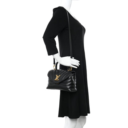 Louis Vuitton Calfskin Hold Me New Wave Black 2 of 11