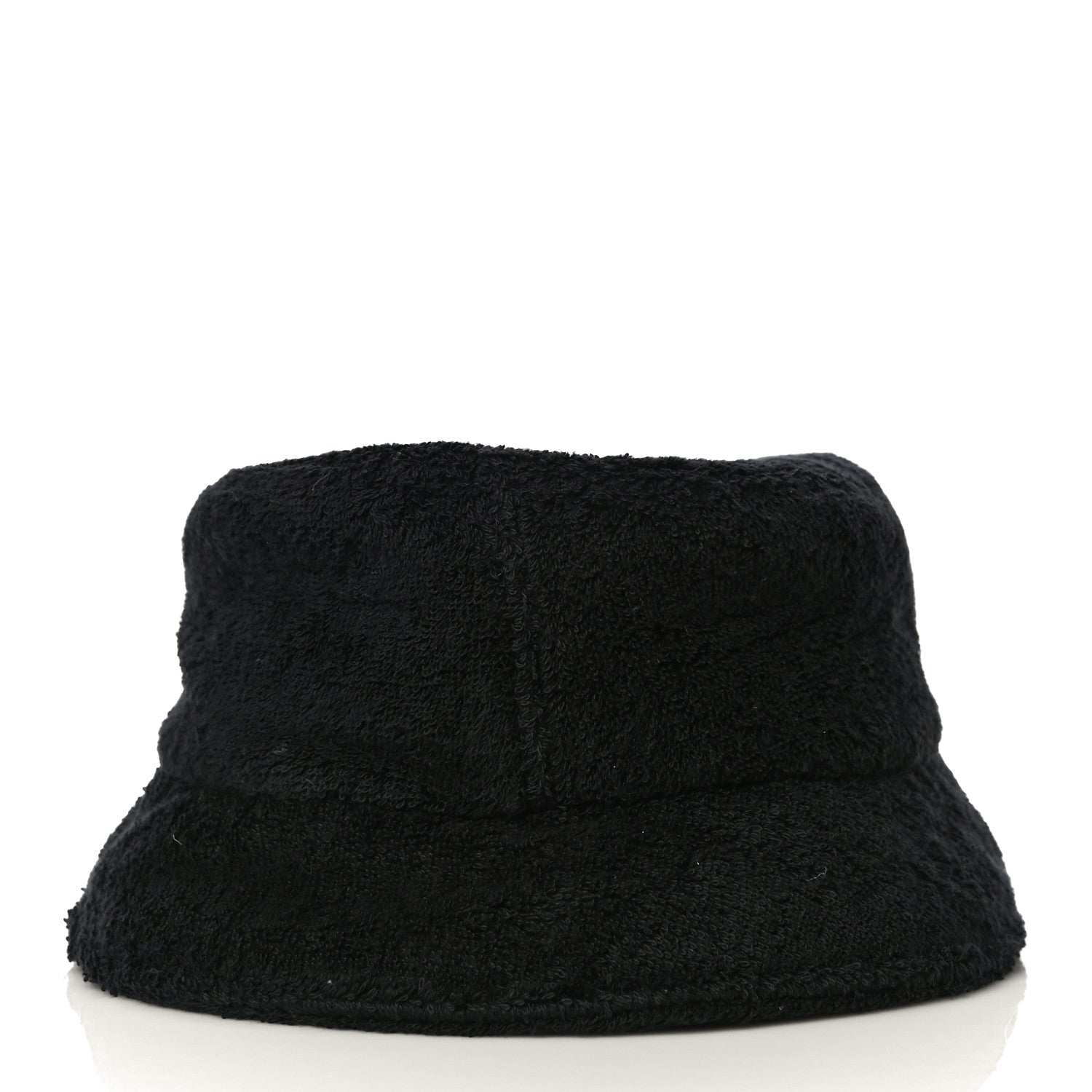Chanel Terry Cloth CC Bucket Hat M Black 3 of 6
