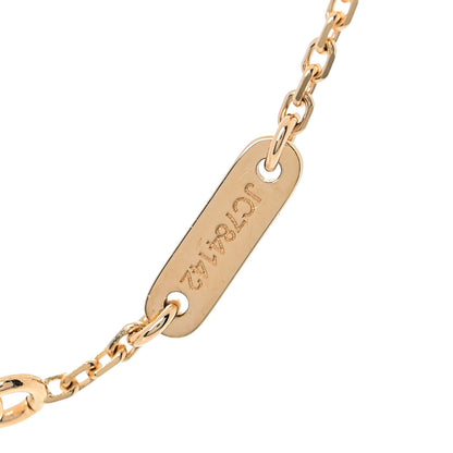 Van Cleef & Arpels 18K Yellow Gold Mother of Pearl Sweet Alhambra Bracelet 5 of 7