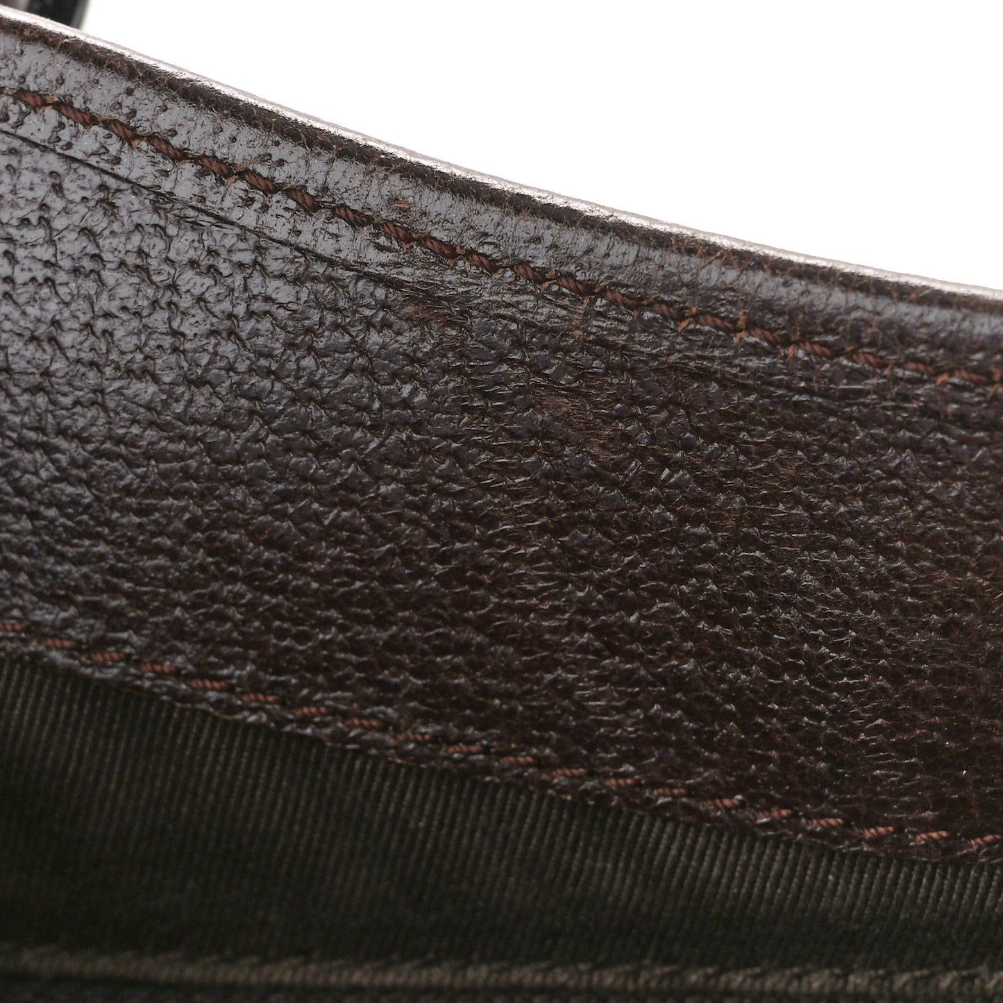 Monogram Shoulder Bag Dark Brown