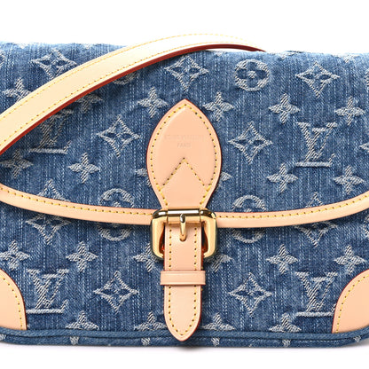 Louis Vuitton Monogram Denim Diane Blue 7 of 10