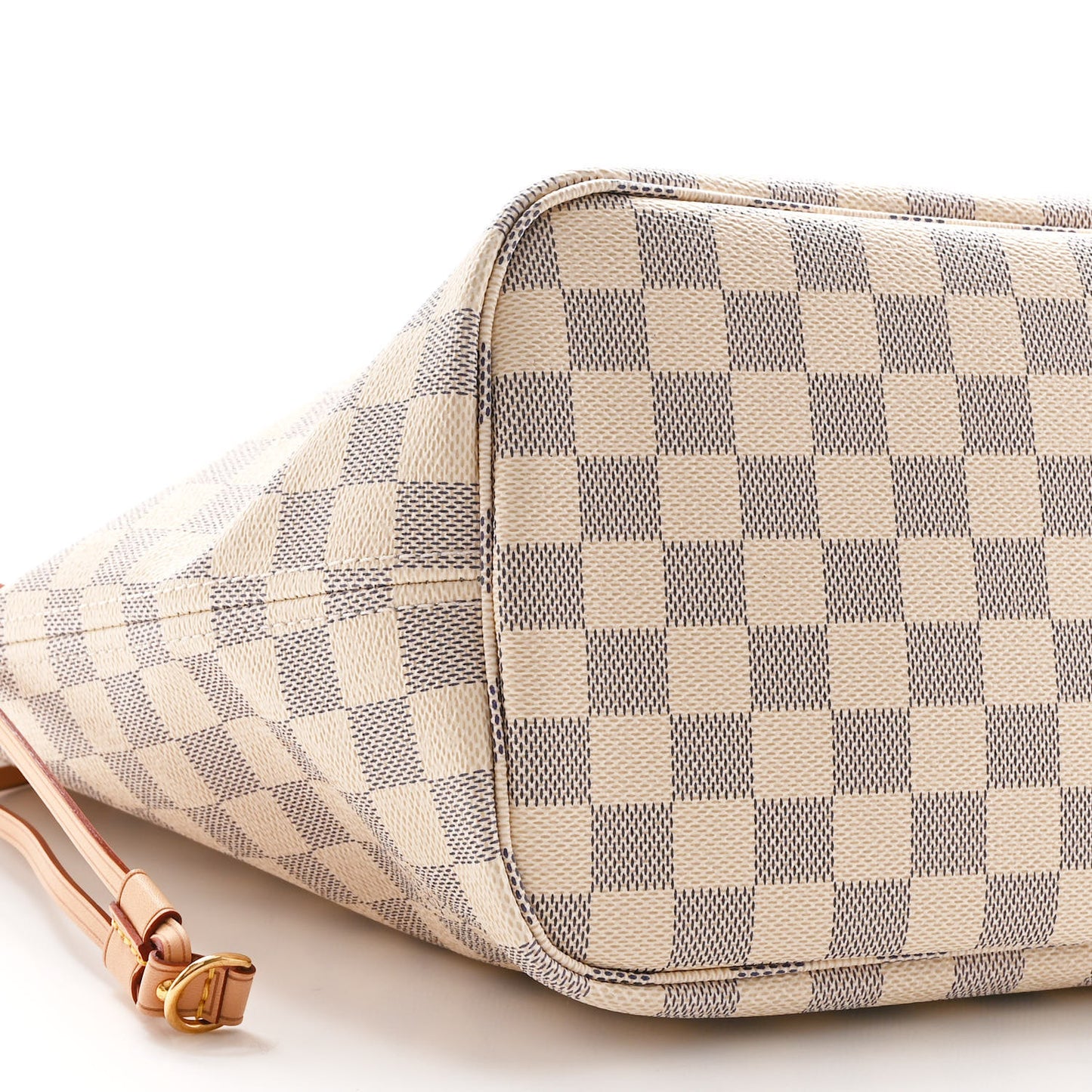 Damier Azur Neo Neverfull MM Rose Ballerine