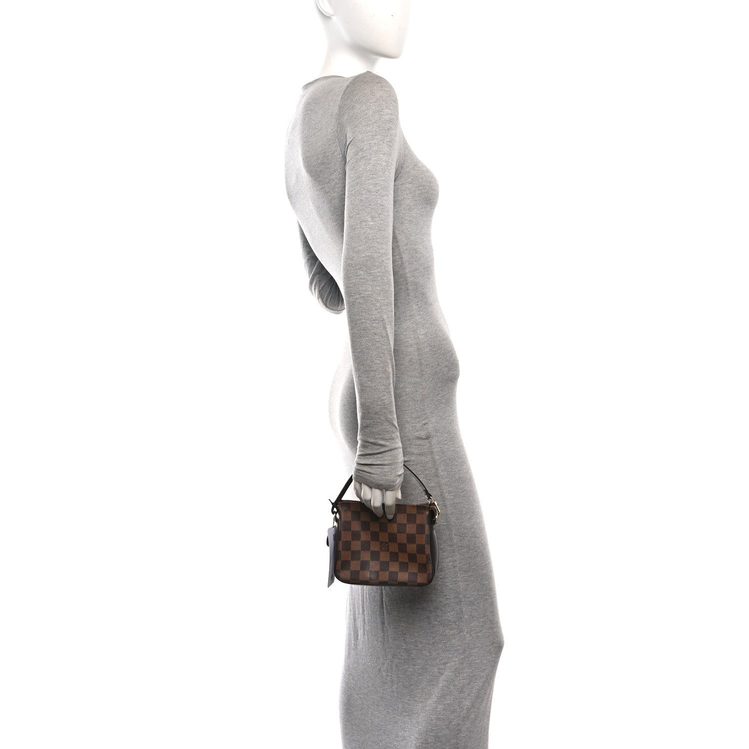 Louis Vuitton Damier Ebene Trousse Make Up Bag Pochette 2 of 10