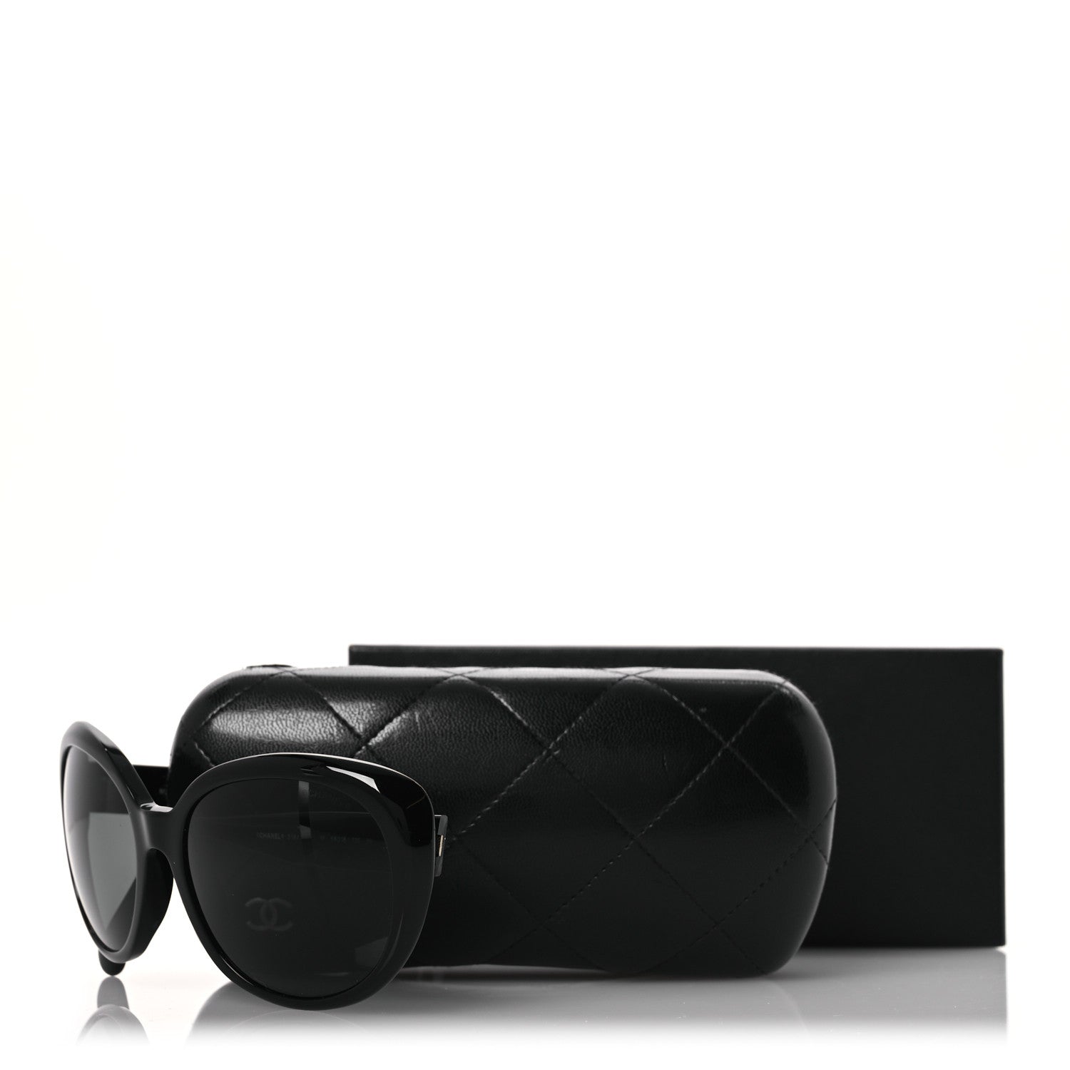 Chanel Acetate Quilted CC Sunglasses 5184 Black 8 of 8