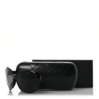 Chanel Acetate Quilted CC Sunglasses 5184 Black 8 of 8
