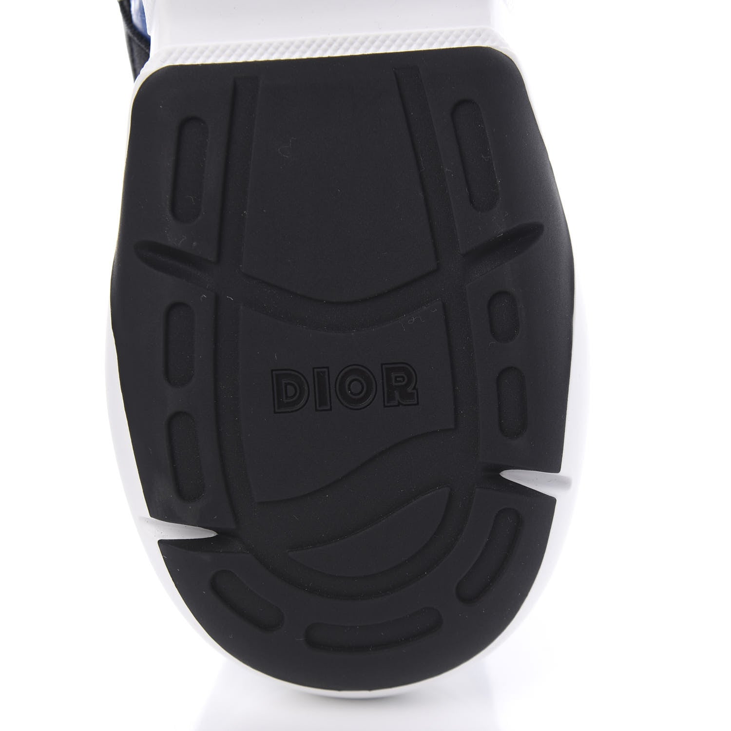 Christian Dior X Sorayama Ripstop Nylon Calfskin Womens B24 Runtek Sneakers 42 Blue Black 6 of 8