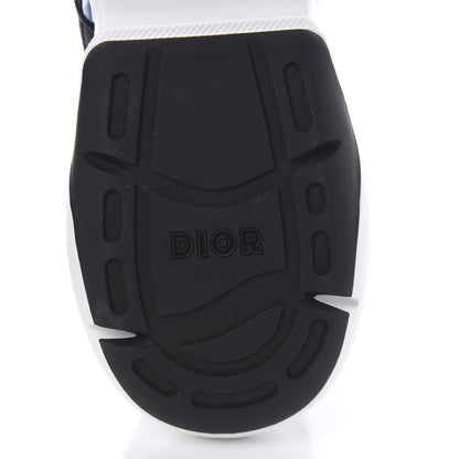 Christian Dior X Sorayama Ripstop Nylon Calfskin Womens B24 Runtek Sneakers 42 Blue Black 6 of 8